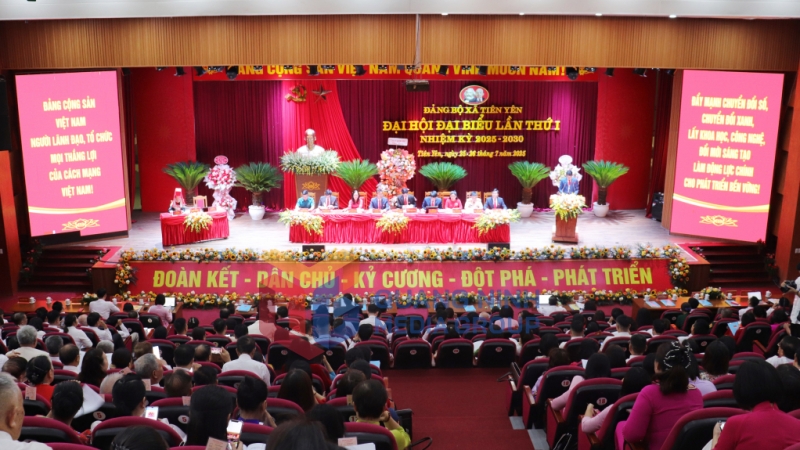 Quang cảnh Đại hội (7-2025). Ảnh: Cao Quỳnh