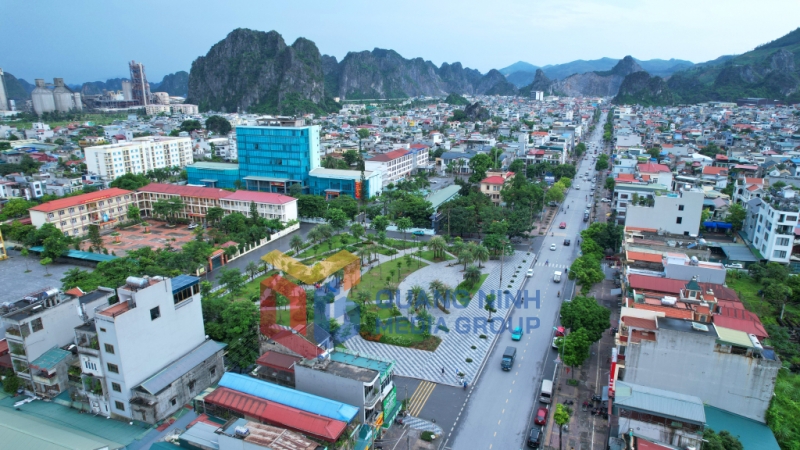 Phường Quang Hanh nhìn từ trên cao (8-2025). Ảnh: Thu Chung