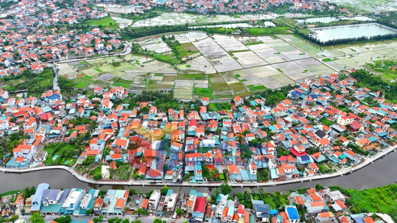 Phường Liên Hòa nhìn từ trên cao (8-2025). Ảnh: Ngô Dịu