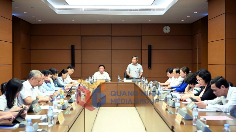 Quang cảnh phiên thảo luận tổ (5-2025). Ảnh: Nguyễn Thanh
