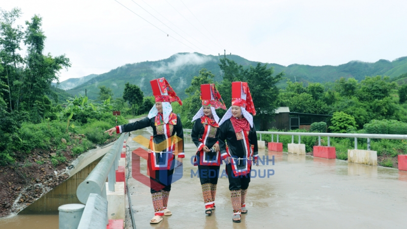 Hạ tầng thiết yếu trên địa bàn thôn Phiêng Sáp, xã Lục Hồn được đầu tư hoàn thiện (8-2025). Ảnh: Trúc Linh