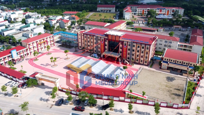 Trường THCS Đầm Hà. Ảnh: PV