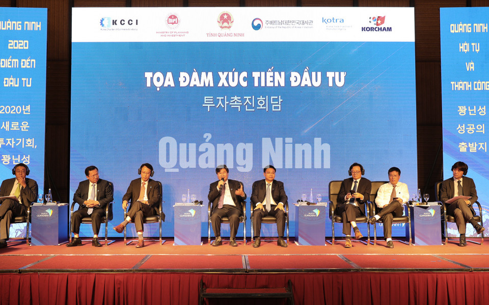 Hội nghị xúc tiến đầu tư các doanh nghiệp Hàn Quốc, tháng 8-2020