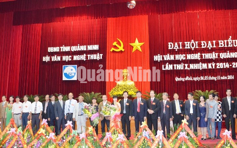 Đại hội đại biểu Hội VHNT Quảng Ninh lần thứ X - nhiệm kỳ 2014-2019, tháng 11-2014