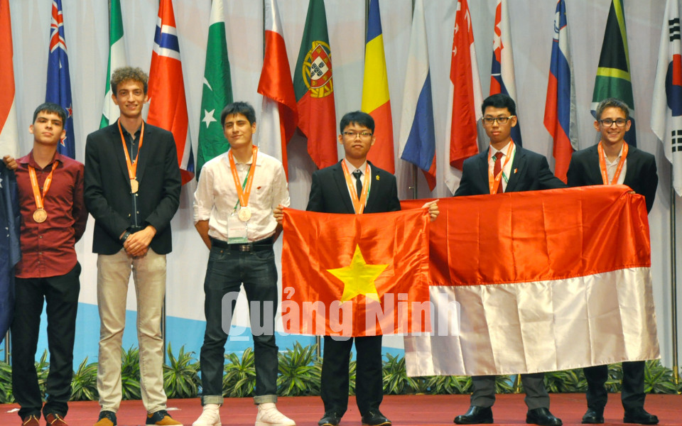 Nguyễn Ngọc Minh Hải đoạt huy chương Đồng Olympic Sinh học quốc tế lần thứ 27, tháng 7-2016