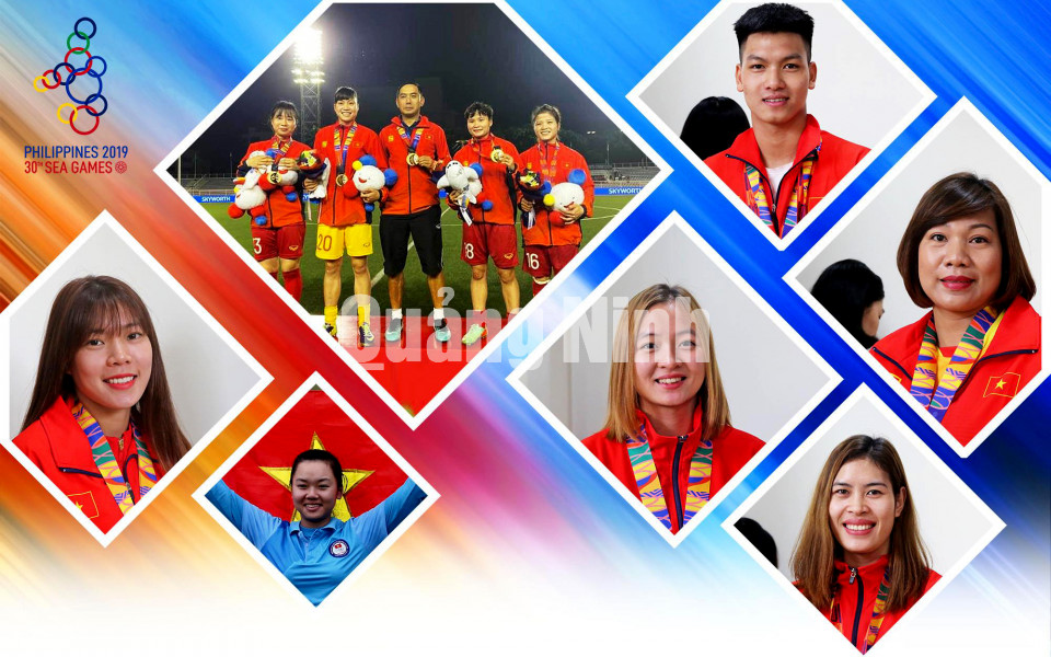 Những gương mặt xuất sắc của thể thao Quảng Ninh tại SEA Games 30