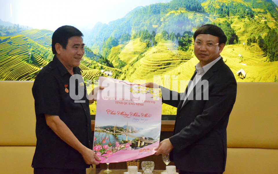 Bí thư Tỉnh ủy Nguyễn Xuân Ký tiếp Chủ tịch Hội đồng hương Quảng Ninh khu vực phía Nam, tháng 1-2020