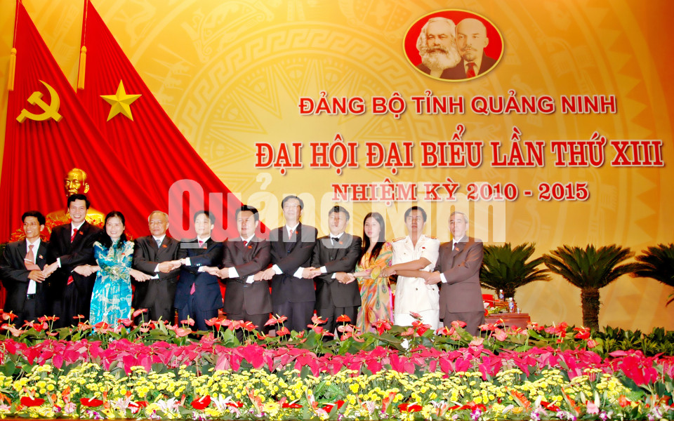 Đại hội Đại biểu Đảng bộ tỉnh Quảng Ninh khóa XIII, nhiệm kỳ 2010 - 2015, tháng 1-2010