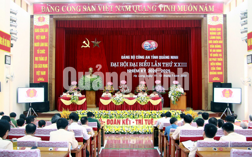 Đại hội Đại biểu Đảng bộ Công an tỉnh, tháng 7-2020