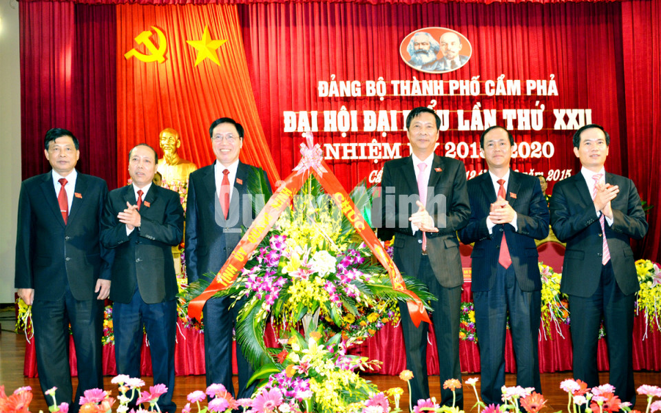 Đại hội đại biểu Đảng bộ thành phố Cẩm Phả lần thứ XXII, nhiệm kỳ 2015-2020