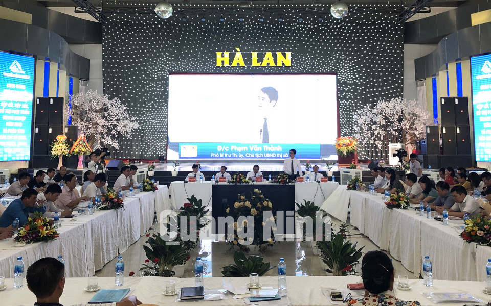 TX Đông Triều tổ chức hội nghị gặp gỡ, tiếp xúc doanh nghiệp, tháng 5-2019