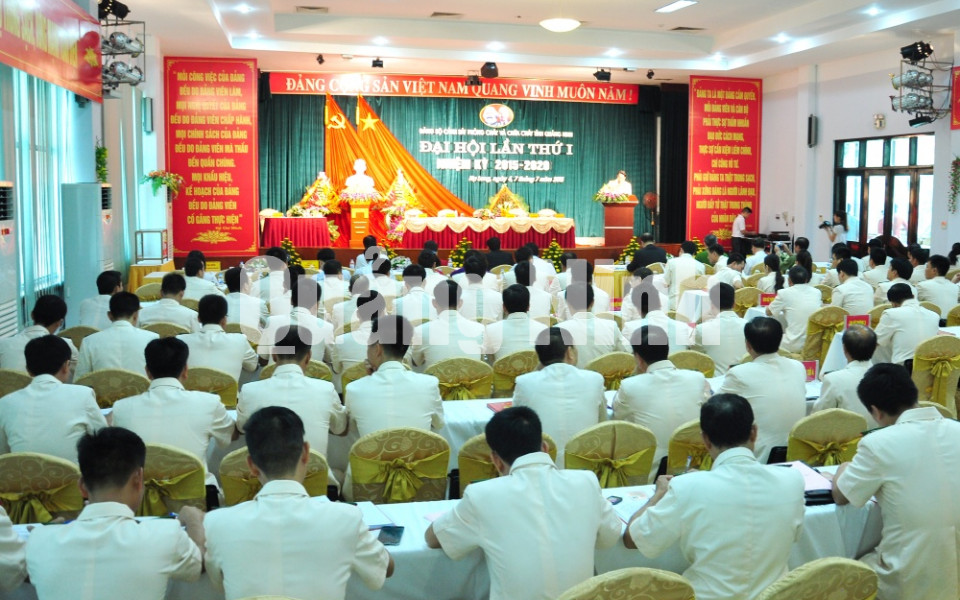 Đại hội Đảng bộ Cảnh sát PCCC tỉnh Quảng Ninh lần thứ I, nhiệm kỳ 2015-2020