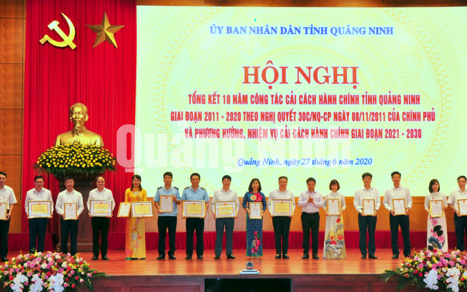 Tỉnh Quảng Ninh tổng kết 10 năm công tác cải cách hành chính giai đoạn 2011-2020, tháng 6-2020