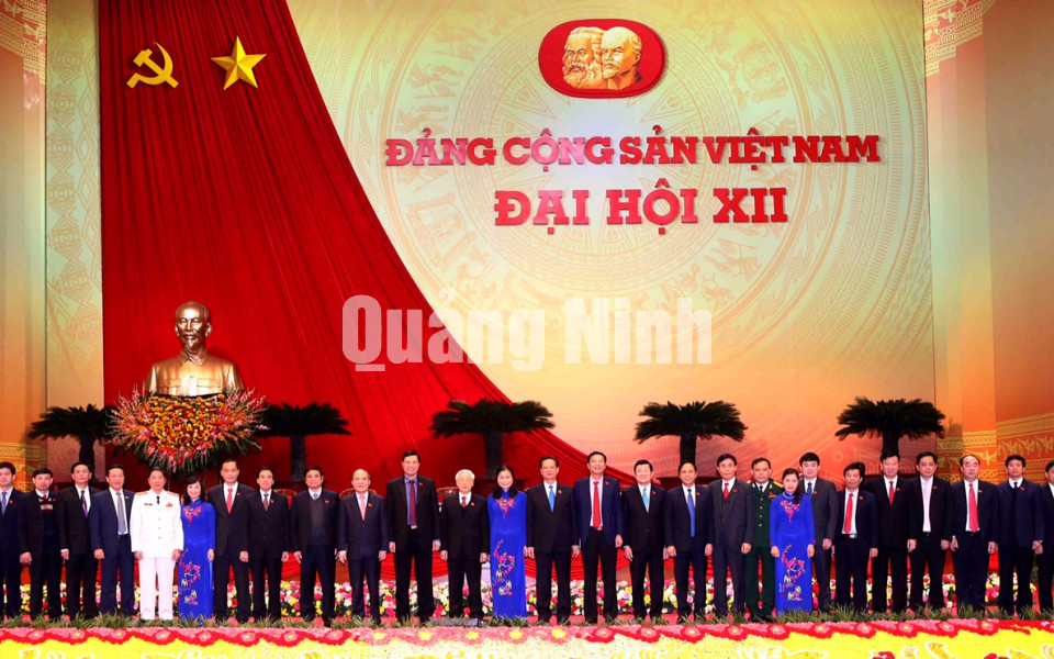 Đoàn đại biểu Đảng bộ tỉnh Quảng Ninh dự Đại hội XII của Đảng, tháng 1-2016