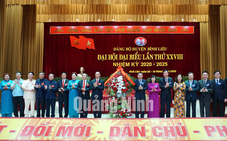 Đại hội Đại biểu Đảng bộ huyện Bình Liêu lần thứ XXVIII, tháng 6-2020
