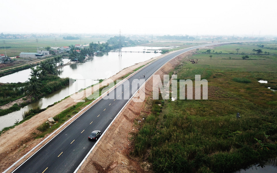 Đường nối cao tốc Hạ Long - Hải Phòng với KCN Nam Tiền Phong