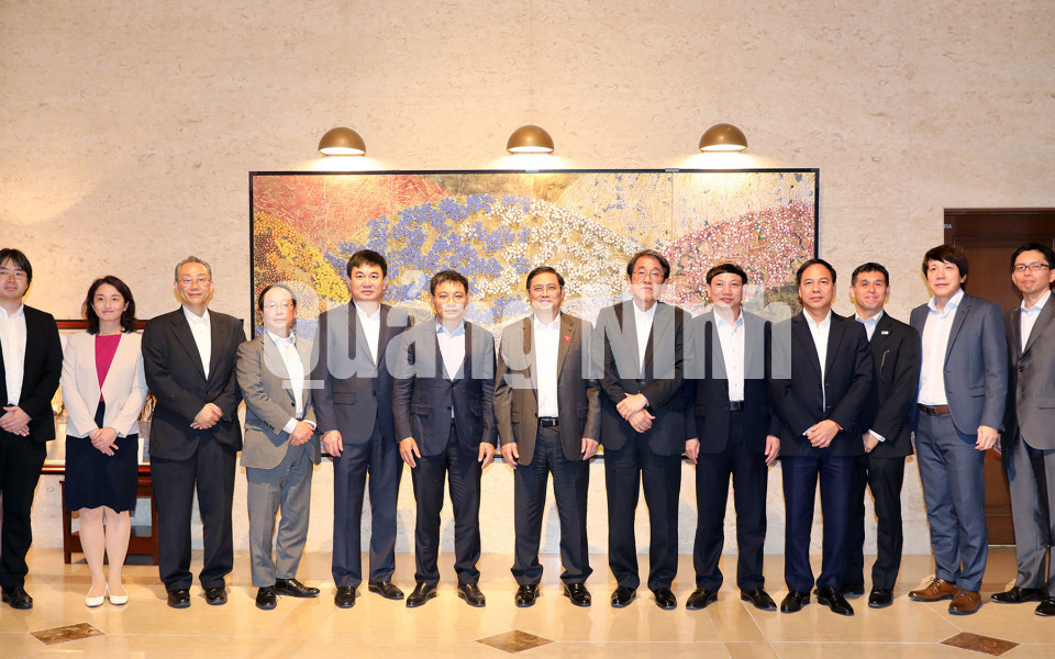 Đoàn công tác tỉnh Quảng Ninh làm việc với Đại sứ đặc mệnh toàn quyền Nhật Bản tại Việt Nam, tháng 10-2019