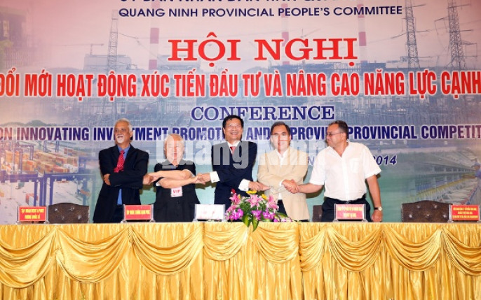 Hội nghị đổi mới hoạt động xúc tiến đầu tư và nâng cao năng lực cạnh tranh tỉnh Quảng Ninh, tháng 6-2014