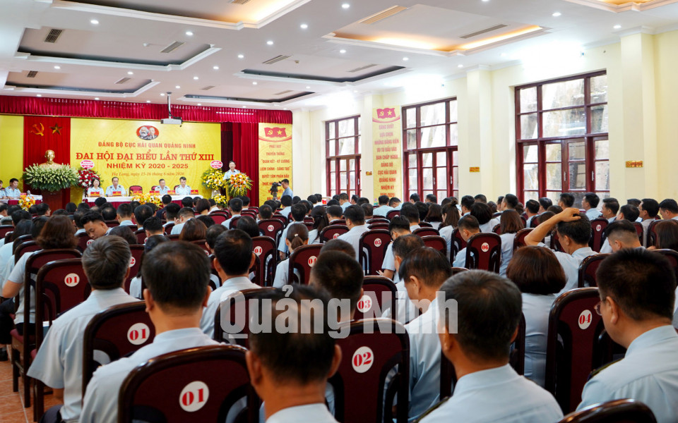 Đại hội Đại biểu Đảng bộ Hải quan Quảng Ninh lần thứ XIII, tháng 6-2020