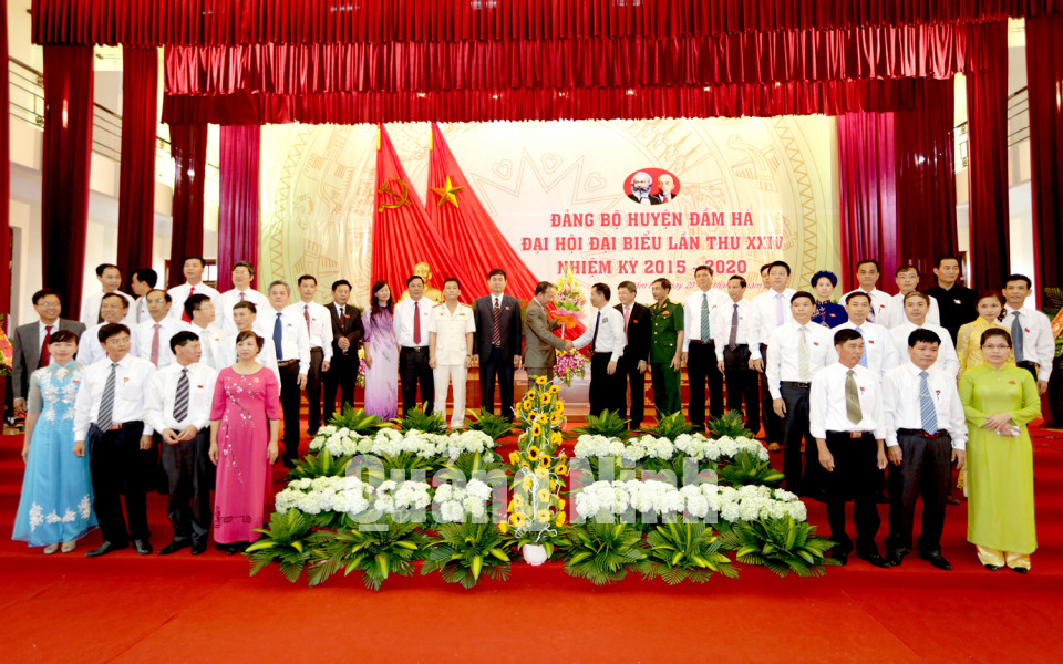 Đại hội đại biểu Đảng bộ huyện Đầm Hà lần thứ XXIV, nhiệm kỳ 2015- 2020