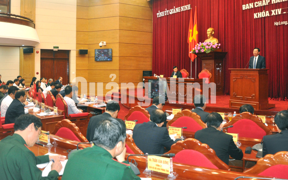 Hội nghị Ban Chấp hành Đảng bộ tỉnh khóa XIV lần thứ 30, tháng 11-2018