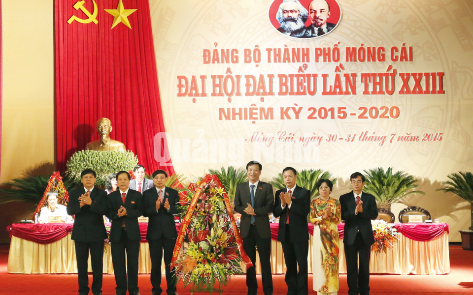 Đại hội đại biểu Đảng bộ thành phố Móng Cái lần thứ XXIII, nhiệm kỳ 2015-2020