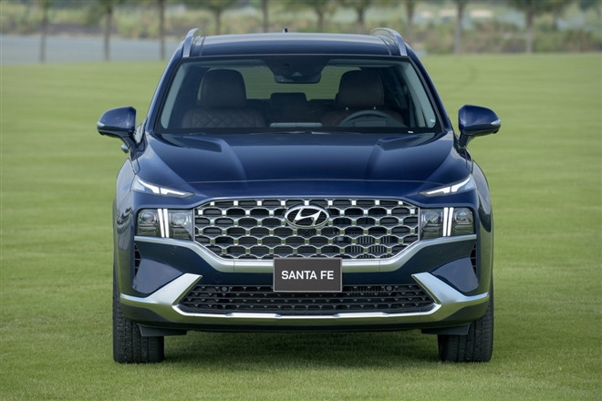 Ảnh chi tiết Hyundai Santa Fe 2021 giá từ 1,03 tỷ đồng - 5