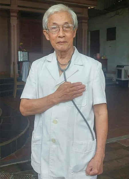 Ông Nguyễn Văn Trang tại nhà riêng. Ảnh: Nhân vật cung cấp.