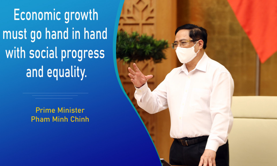 Economic growth and social progress must go hand in hand