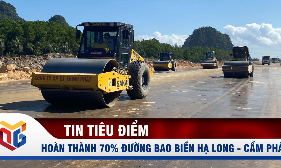 Hoàn thành 70% đường bao biển Hạ Long - Cẩm Phả