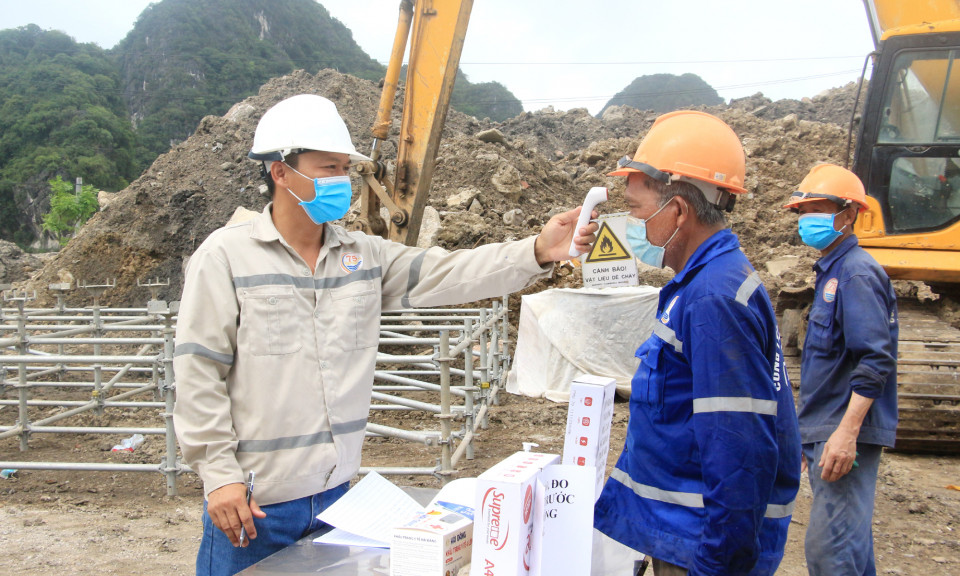 Đảm bảo phòng, chống dịch tại các công trình trọng điểm