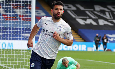 Guardiola tìm kiếm tiền đạo ghi 50 bàn/mùa thay Aguero