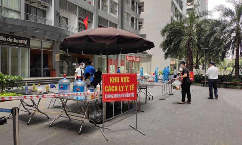 Hà Nội thêm 10 ca nghi mắc COVID-19, 8 ca thuộc chùm Times City và Công ty T&T