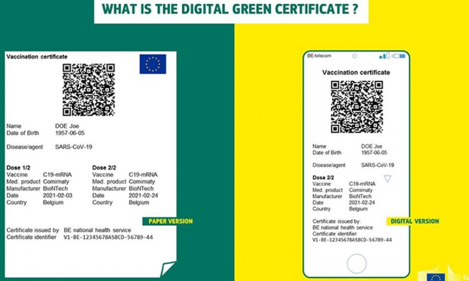 EU sắp áp dụng chứng nhận kỹ thuật số về COVID-19
