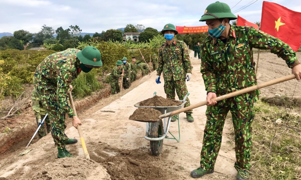 Ban CHQS TX Đông Triều - "Mỗi ngày học tập 1 lời Bác dạy"