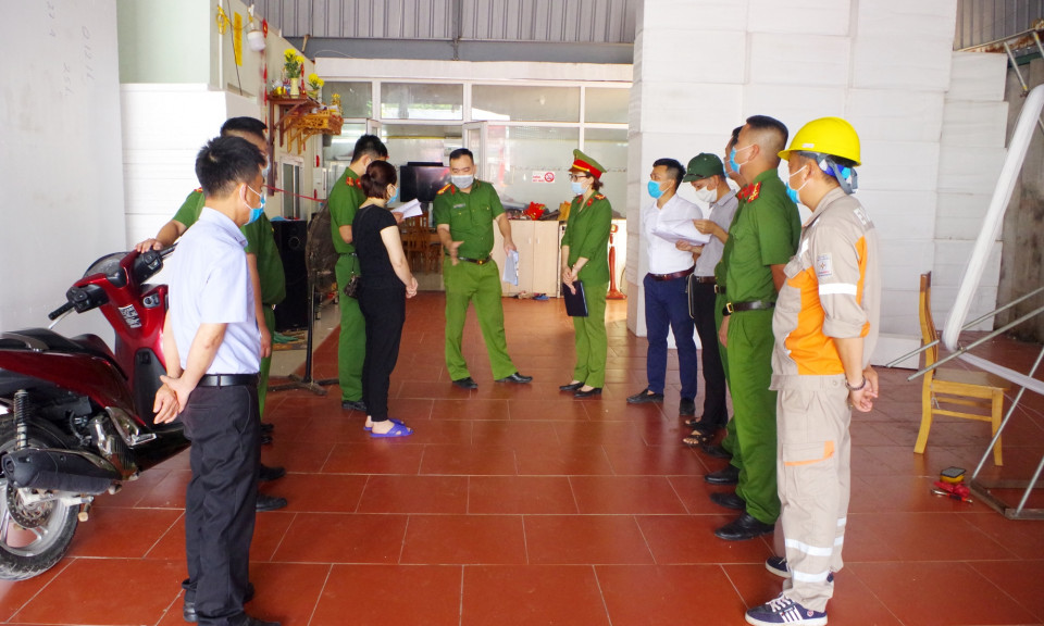 Kiểm tra an toàn PCCC khu dân cư, nhà ở kết hợp kinh doanh