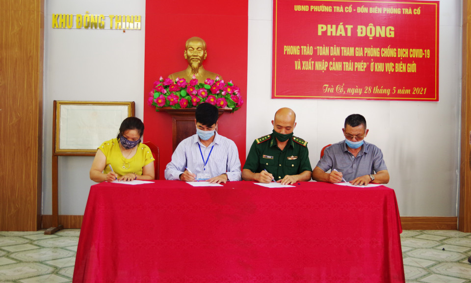 Phát động nhân dân tham gia phòng, chống dịch và phòng, chống xuất nhập cảnh trái phép