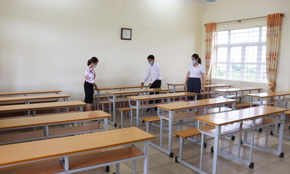 Ngày 1/6, trên 13.800 thí sinh toàn tỉnh dự thi tuyển sinh vào lớp 10 THPT