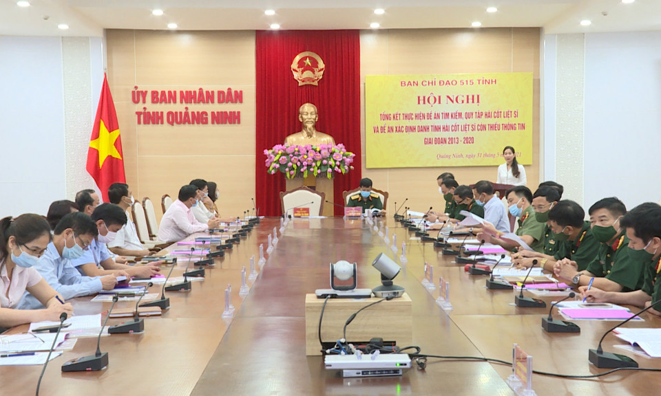 Hội nghị tổng kết thực hiện Đề án tìm kiếm, quy tập hài cốt liệt sỹ