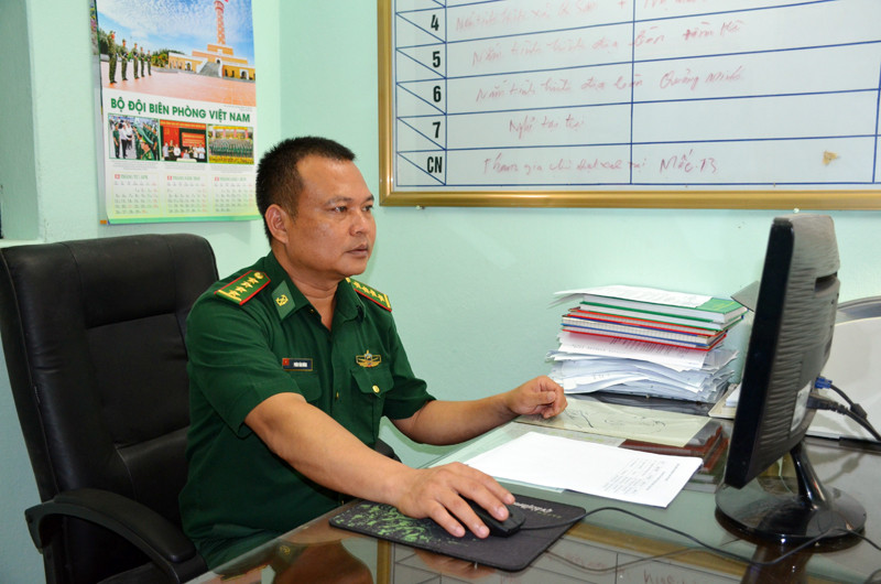 Đại úy Phùn Văn Dũng, Chính trị viên phó Đồn Biên phòng Quảng Đức