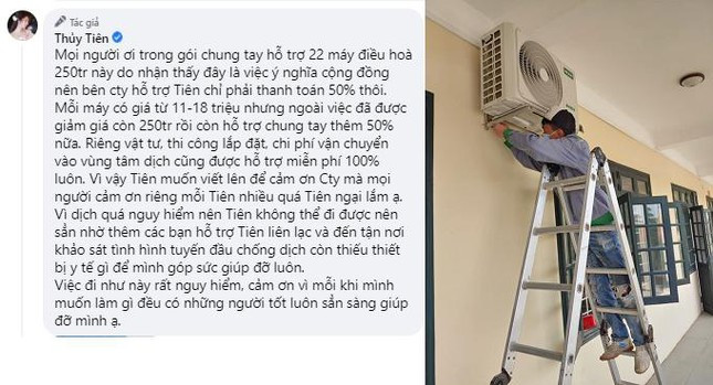 Thuỷ Tiên công khai hình ảnh gửi tặng thiết bị y tế cho Bắc Giang ảnh 2