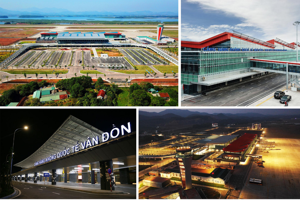 Cảng hàng không quốc tế Vân Đồn được hoàn thành với sự chỉ đạo sát sao của tập thể UBND tỉnh nhiệm kỳ 2016-2021. 