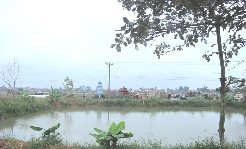 Hồ Mạch ở thị xã Quảng Yên.
