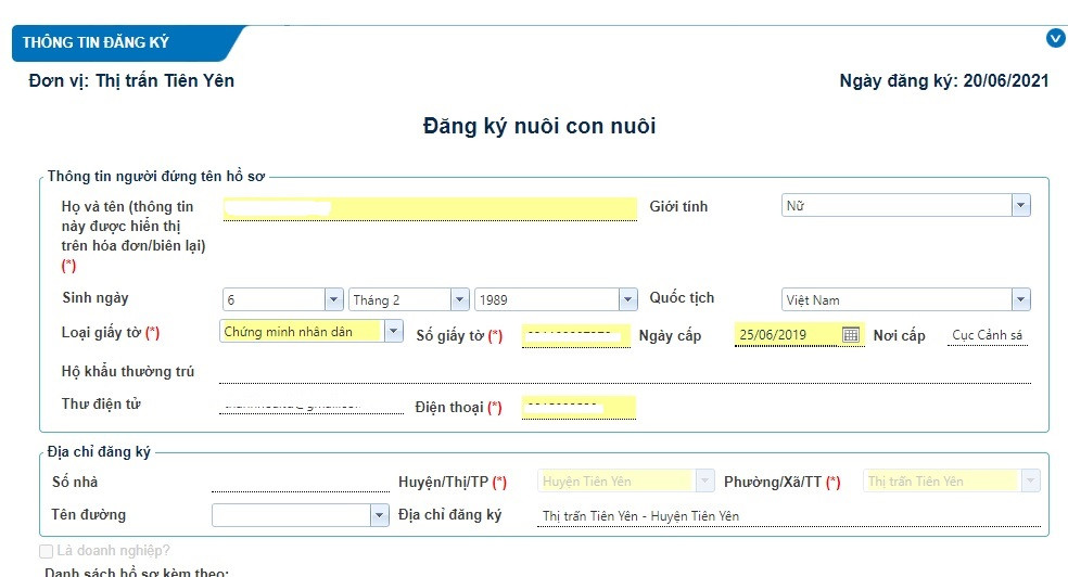 Đăng ký hồ sơ nuôi con nuôi trực tuyến tại 