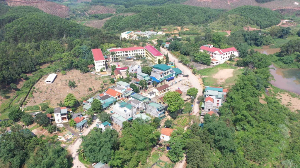 Diện mạo nông thôn mới xã Hà Lâu (huyện Tiên Yên). Ảnh: Trung tâm TT-VH Tiên Yên