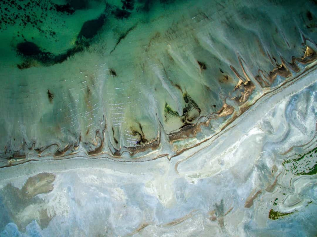Great Salt - hồ nước mặn lớn nhất ở Tây bán cầu. Ảnh: https://dulich.petrotimes.vn/