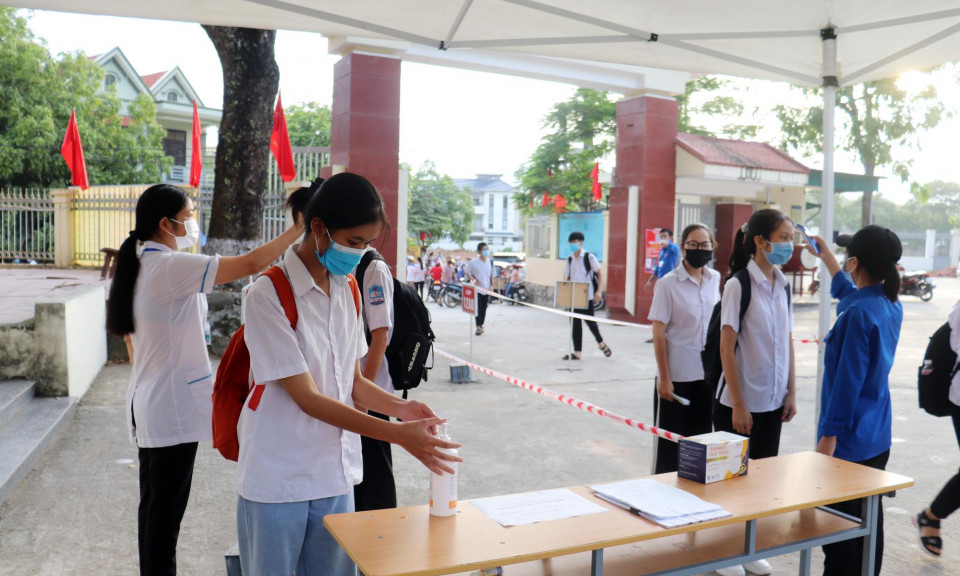 Ngày thi đầu tiên Kỳ thi tuyển sinh lớp 10 THPT:  An toàn, nghiêm túc, đúng quy chế