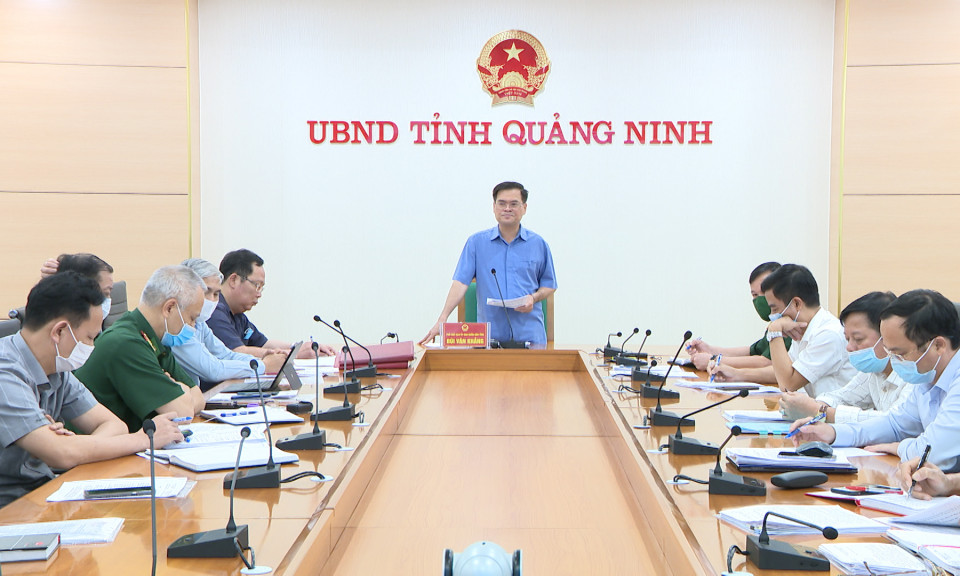 Cho ý kiến về công tác chuẩn bị tổ chức diễn tập Phòng thủ dân sự ứng phó siêu bão và TKCN