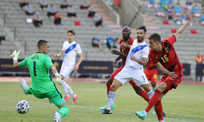 Kết quả Bỉ 1-1 Hy Lạp: Hazard em 'nổ súng', Bỉ vẫn bị cầm chân