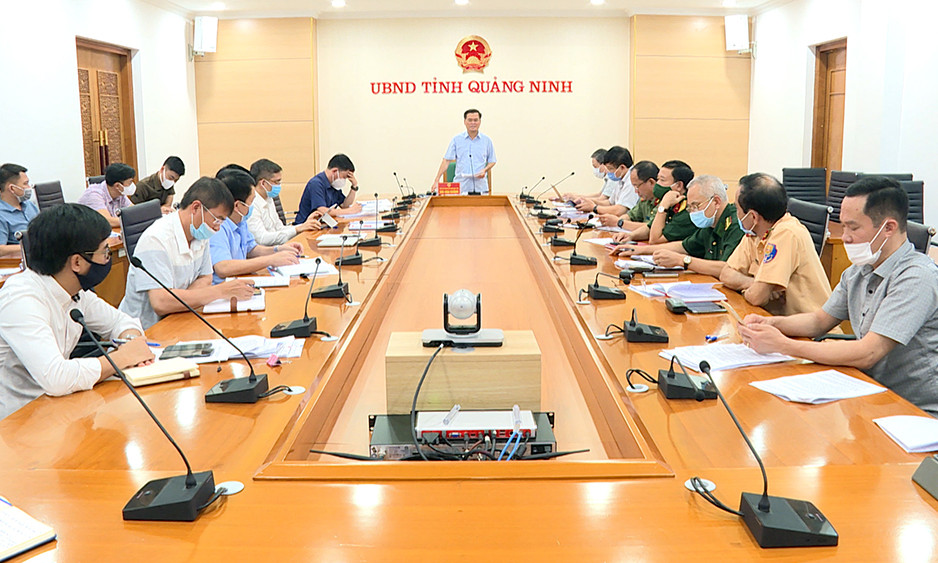 UBND tỉnh họp rà soát các quy trình phòng, chống dịch Covid-19